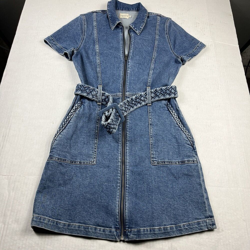Alice + Olivia Blue Denim Dress